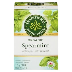 Spearmint Organic Wrapped Tea Bags