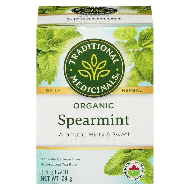 Spearmint Organic Wrapped Tea Bags