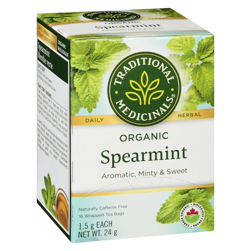 Spearmint Organic Wrapped Tea Bags