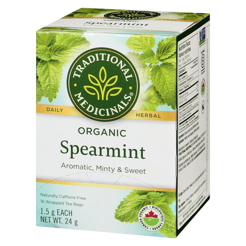 Spearmint Organic Wrapped Tea Bags