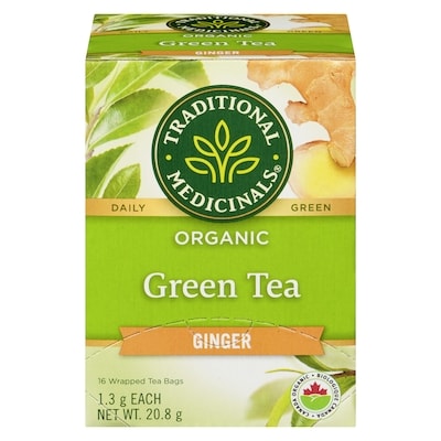 Traditional Medicinals Ginger Organic Green Tea 16 ea, $0.44/1ea