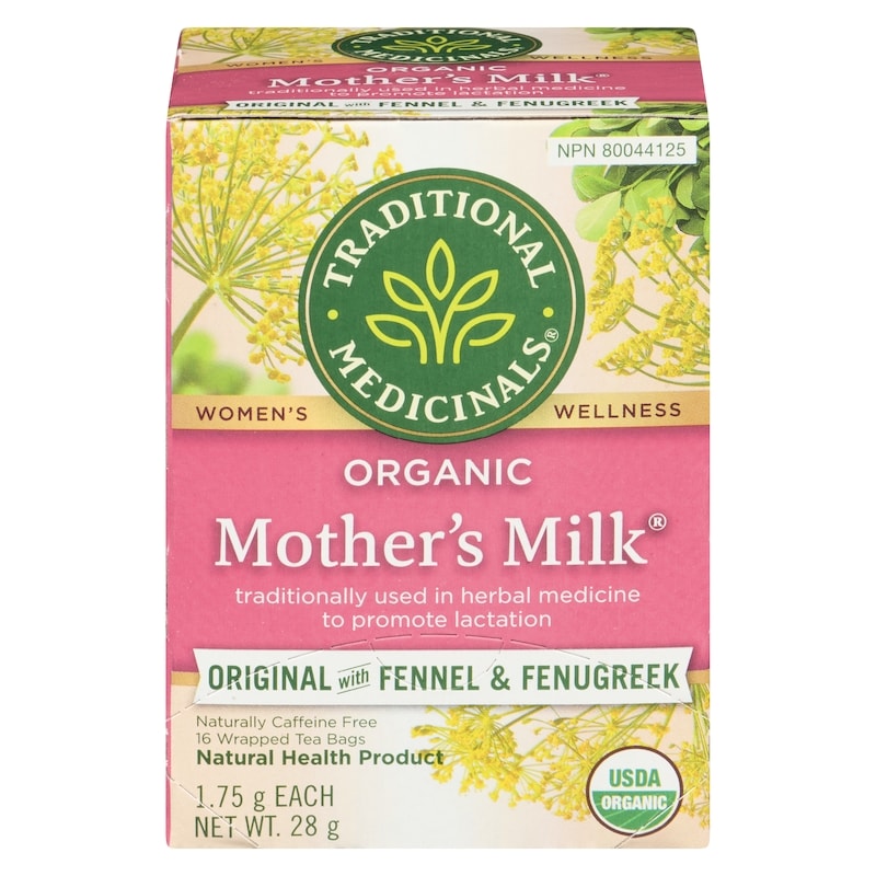 Mother'S Milk Original With Fennel & Fenugreek Organic Wrapped Tea Bags