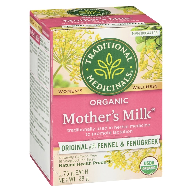 Mother'S Milk Original With Fennel & Fenugreek Organic Wrapped Tea Bags