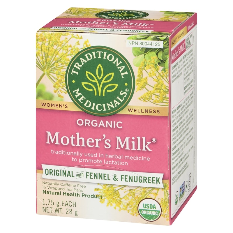 Mother'S Milk Original With Fennel & Fenugreek Organic Wrapped Tea Bags