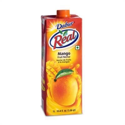 Dabur Nectar de mangue 1 l, 0,50 $/100ml