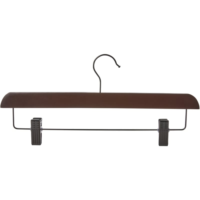 Dark Wooden Pant & Skirt Hangers