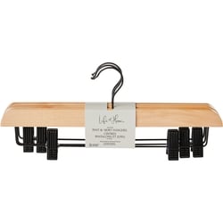 Natural Wooden Pant & Skirt Hangers