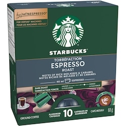 Starbucks Espresso Roast For Nespresso Vertuo - 68 g | Fortinos