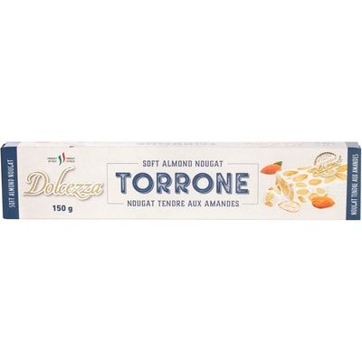 Dolcezza Torrone Soft Almond Nougat 150 g, $4.66/100g