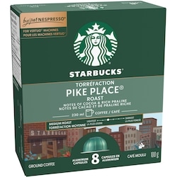 Starbucks Pike Place Roast For Nespresso Vertuo - 100 g | Fortinos
