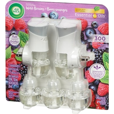 Purificateur d’air Freshmatic, recharges de vaporisateur automatique, Parfumée Baies sauvages