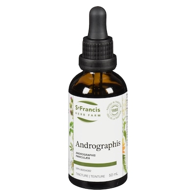 St Francis Herb Farm Andrographis Tincture 50 ml, $39.98/100ml