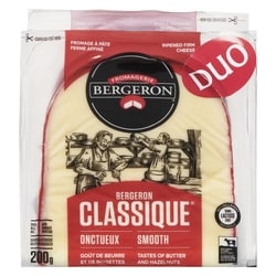 Ripened Firm Cheese Bergeron Classique Smooth Duo 28% M.F.