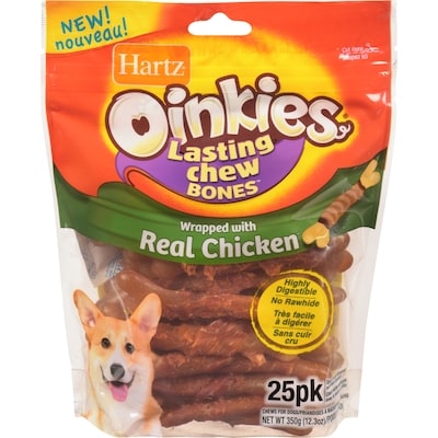 Hartz Friandises À Mâcher Pour Les Chiens Lasting Chew Bones 25 ea, 0,68 $/1ch