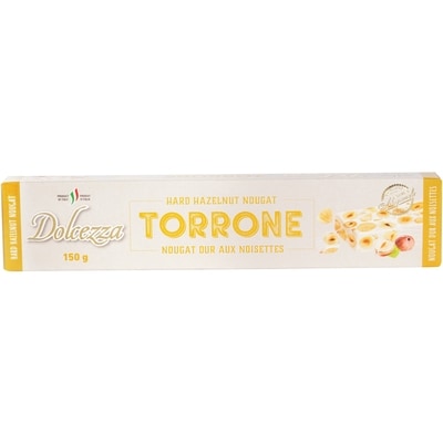 Dolcezza Torrone Hard Hazelnut Nougat 150 g, $4.66/100g