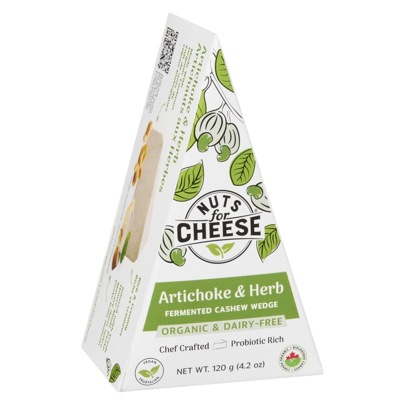 Organic & Dairy-Free Fermented Cashew Product Artichoke & Herb