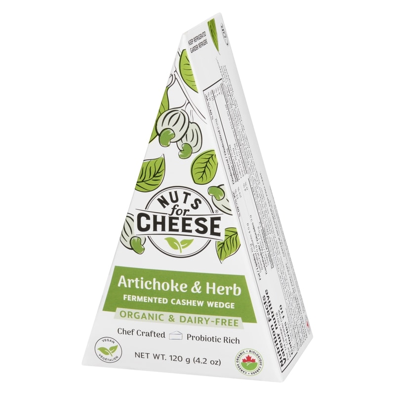 Organic & Dairy-Free Fermented Cashew Product Artichoke & Herb