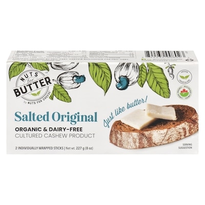 Nuts for Cheese Cultured Cashew Product Salted Original Organic 227 g, $4.40/100g