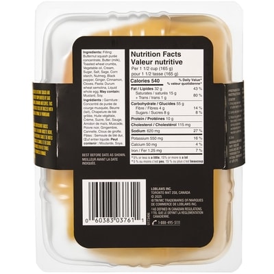 Butternut Squash and Brown Butter Ravioli Grandi