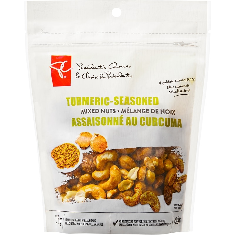 Turmeric Seasoned Mixed Nuts