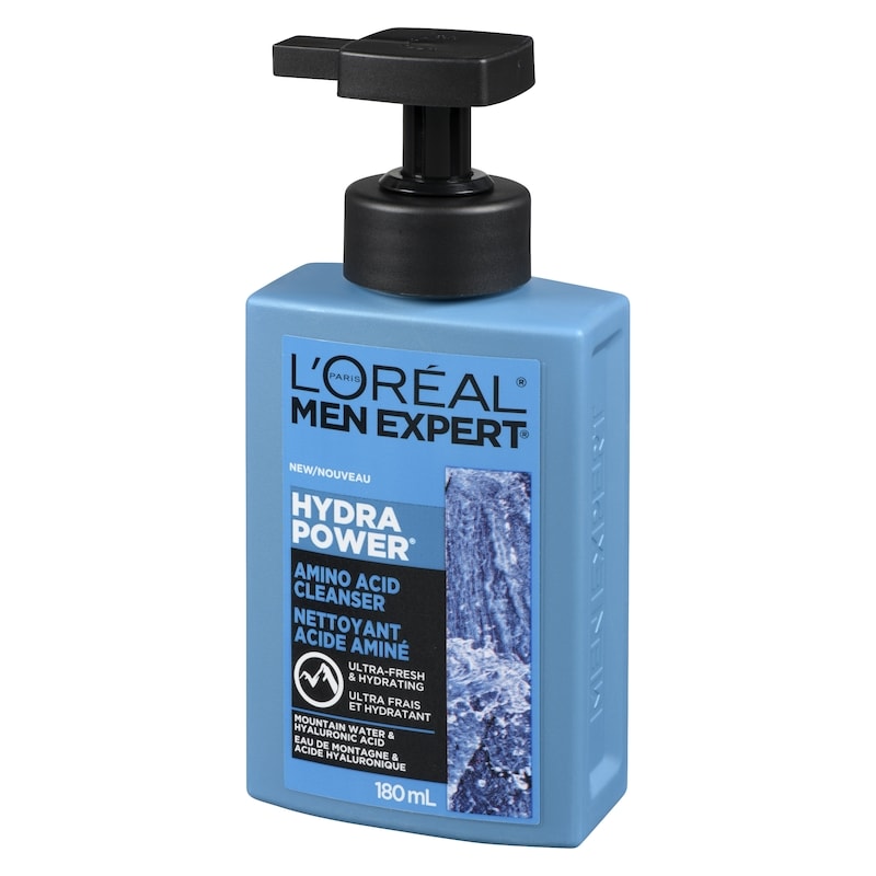 Men Expert Hydra Power Amino Acid Cleanser Mountain Water & Hyaluronic Acid