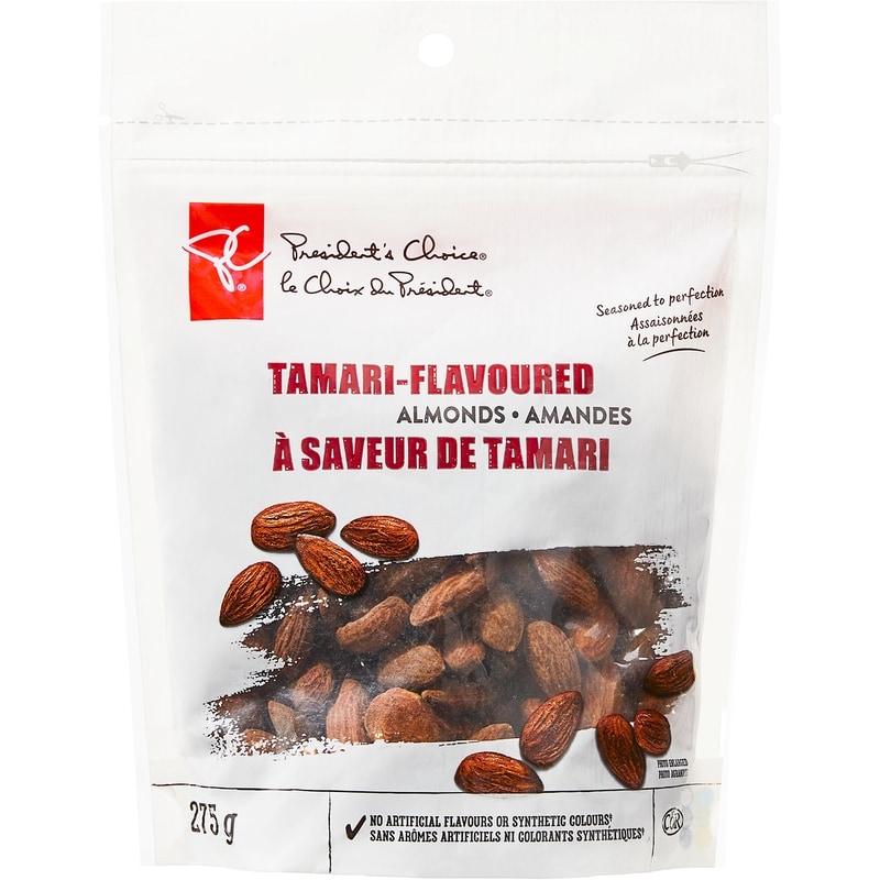 President's Choice Tamari-Flavoured Almonds - 275 g | No Frills Online