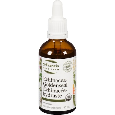 St Francis Herb Farm Echinacea-Goldenseal Tincture 50 ml, $39.98/100ml