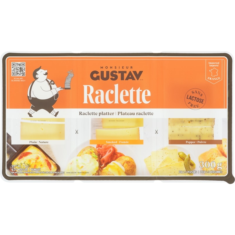 Trio Raclette Cheese
