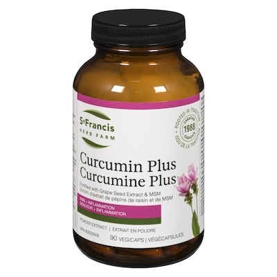 St Francis Herb Farm Curcumin Plus Powder Extract 90 ea, $0.44/1ea
