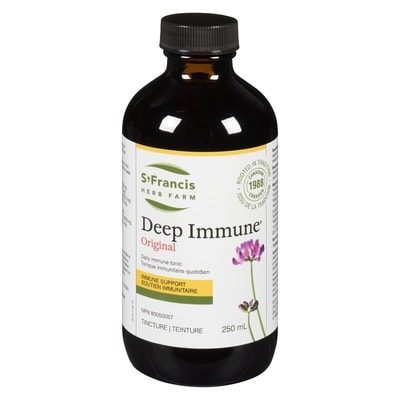 St Francis Herb Farm Original Daily Immune Tonic Tincture 250 ml, $28.00/100ml