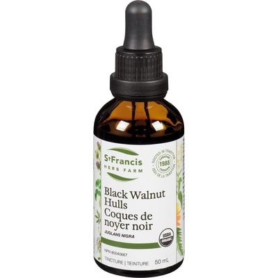St Francis Herb Farm Black Walnut Hulls Tincture 50 ml, $35.98/100ml