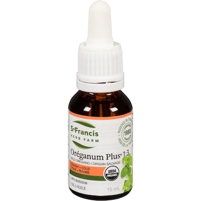 St Francis Herb Farm 1:3 Wild Oregano Cough + Cold Oil 15 ml, $103.27/100ml