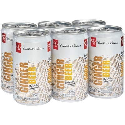 Mini bière de gingembre de style jamaïcain, 6 canettes