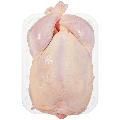 null Poulet entier frais 7,16 $/1kg 3,25 $/1lb