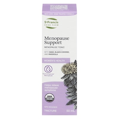St Francis Herb Farm Menopause Support Women'S Health Tincture 50 ml, $45.98/100ml