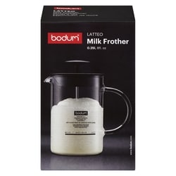 Latteo Milk Frother With Glass Handle