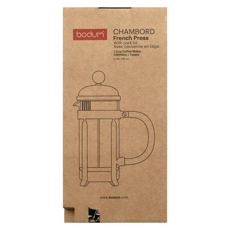 Chambord French Press, Coffee Maker 3 Cup
