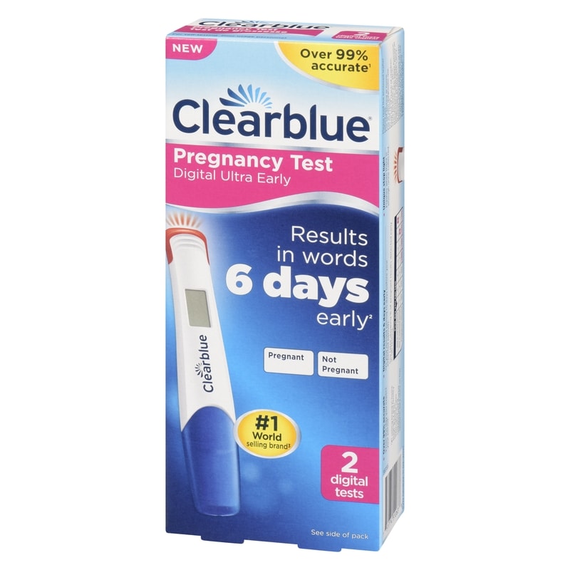 Digital Pregnancy Test Ultra Early, 2 Digital Tests
