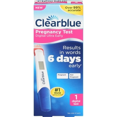 Clearblue Digital Pregnancy Test 1 ea, $18.99/1ea