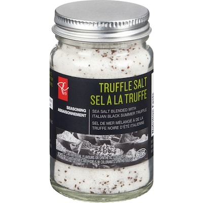 PC Collection noire Assaisonnement Sel À La Truffe 120 g, 11,67 $/100g
