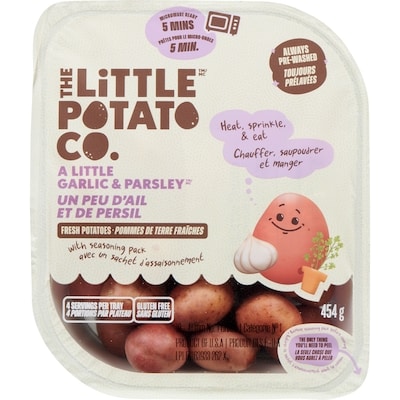 The Little Potato Company Microwave Ready Garlic Parsley Potatoes 454 g, $1.32/100g