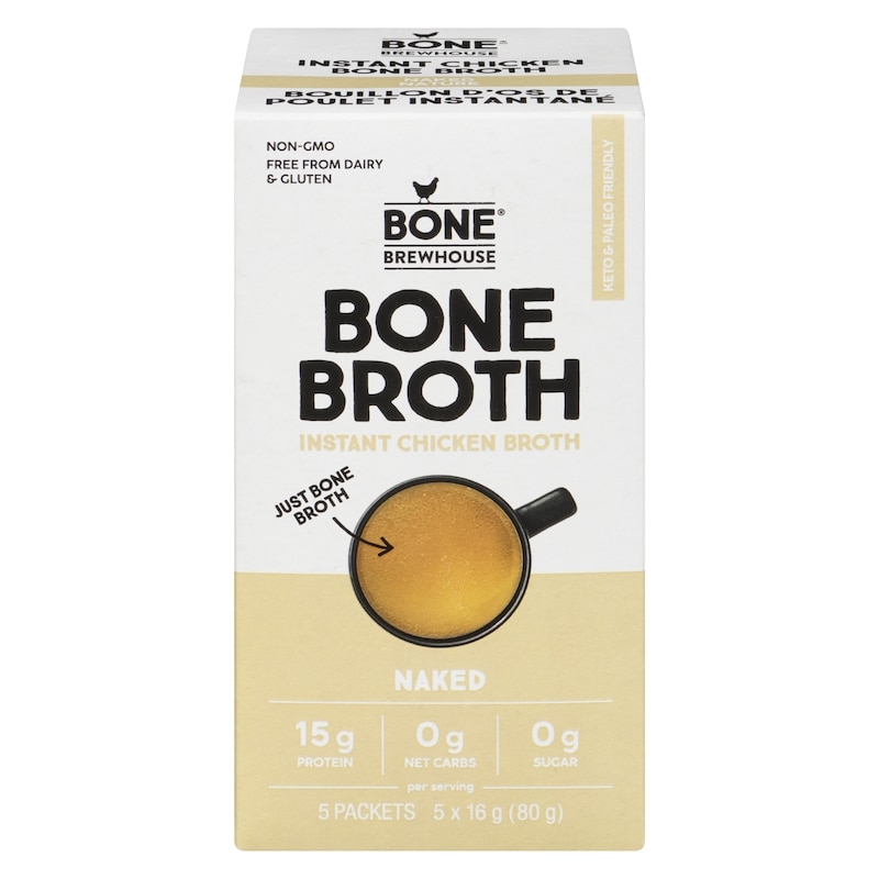 Instant Chicken Bone Broth Naked