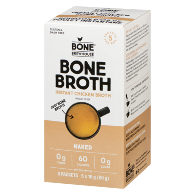 Instant Chicken Bone Broth Naked