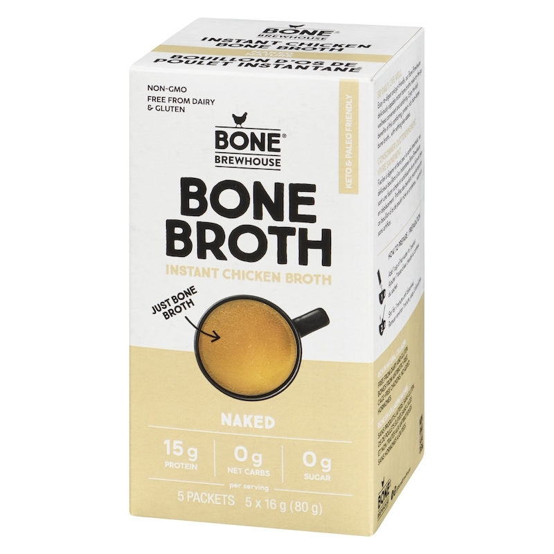 Instant Chicken Bone Broth Naked
