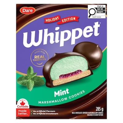 Dare Whippet Mint Cookies 285 g, $1.93/100g
