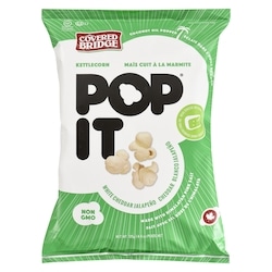 Covered Bridge Kettlecorn, White Cheddar Jalapeño 125 g, $3.19/100g
