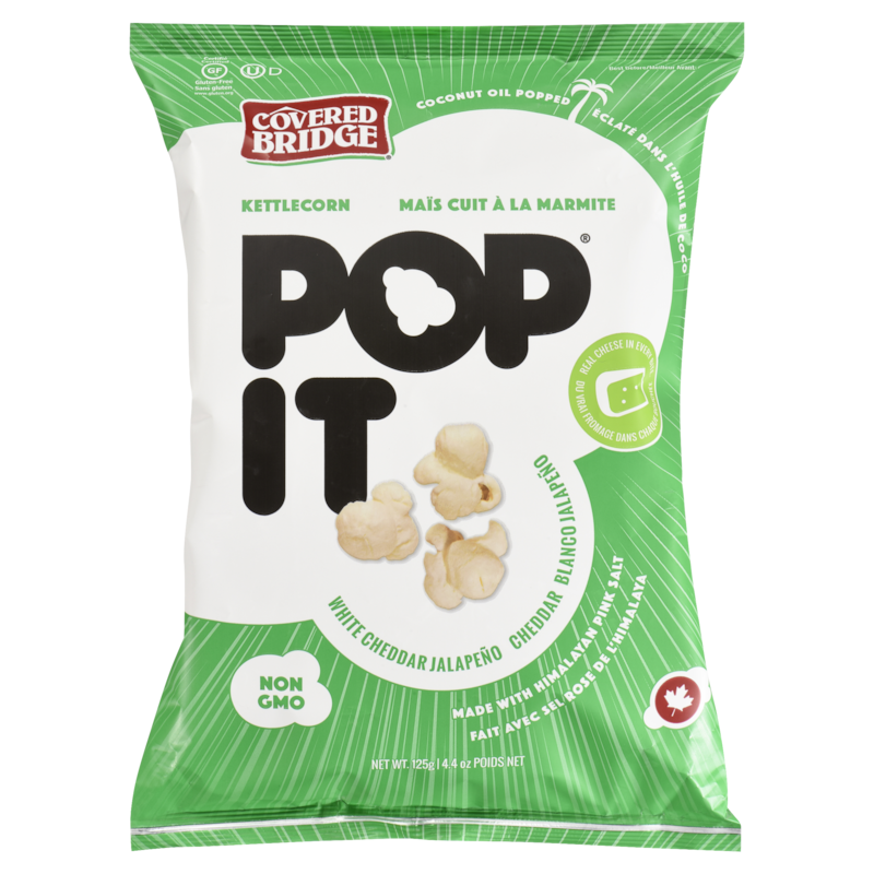 Kettlecorn, White Cheddar Jalapeño