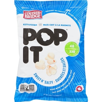 Covered Bridge Kettlecorn, Sweet & Salty 142 g, $3.16/100g