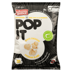 Covered Bridge Kettlecorn, White Cheddar 125 g, $3.59/100g
