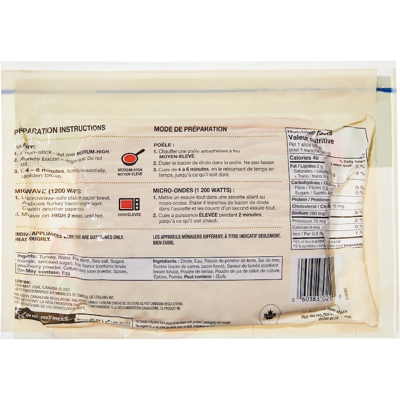 Free From Bacon Style Turkey